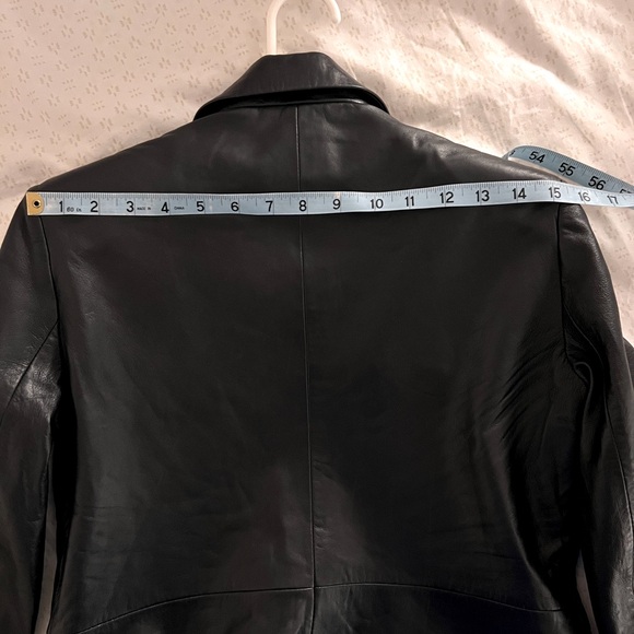 Revolve Lita by Ciara Lamb Leather Black Blaxer XS.  New with tags $498 retail - Picture 15 of 16